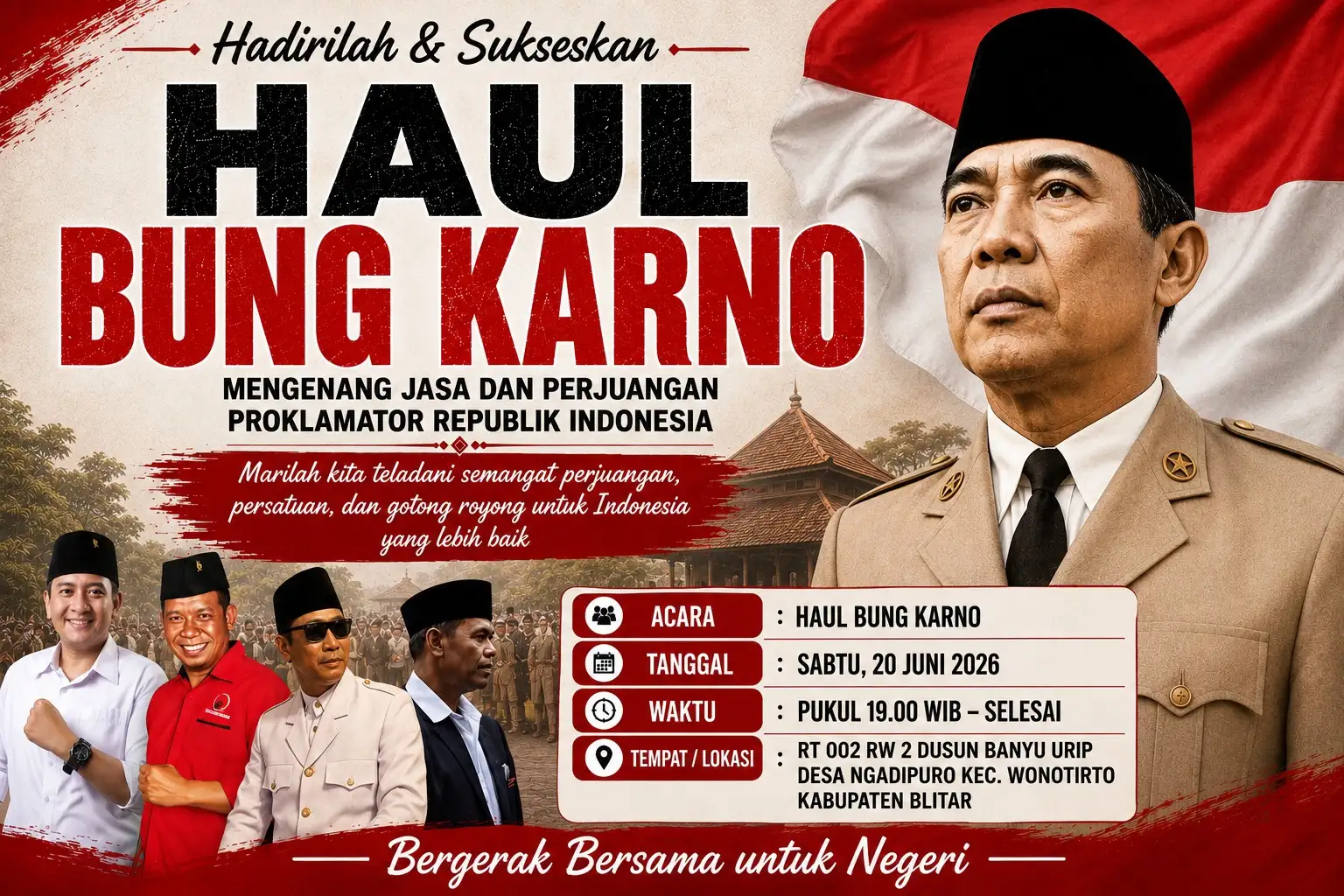 TRADISI BULAN BUNG KARNO 